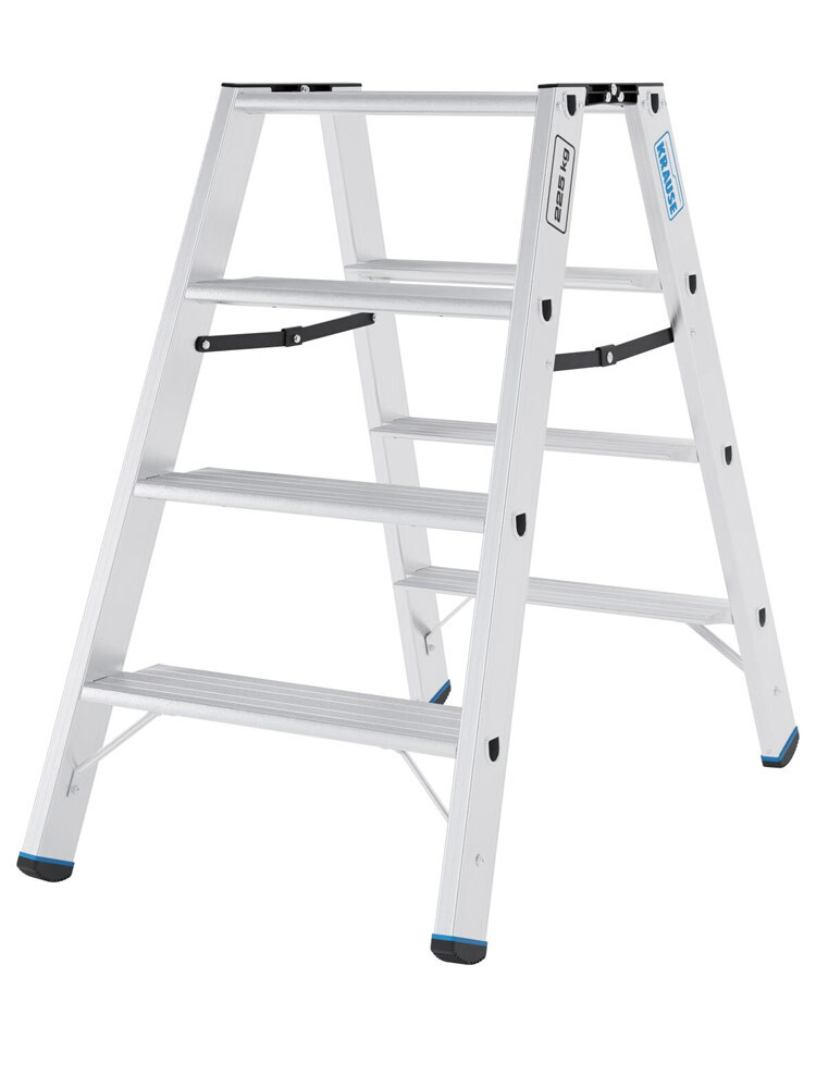 KRAUSE Stabilo schodki dwustronne składane 2x4 stopnie 225 kg